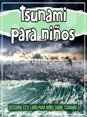 cover image of Tsunami para niños
